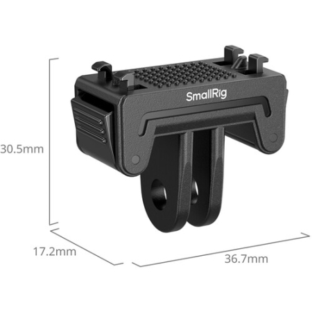 SmallRig 6303 - zestaw, 2x adapter/mocowanie szybkozłączkowe do Insta360 X5 / X4 Air / Ace Pro 2 / Ace - wymiary